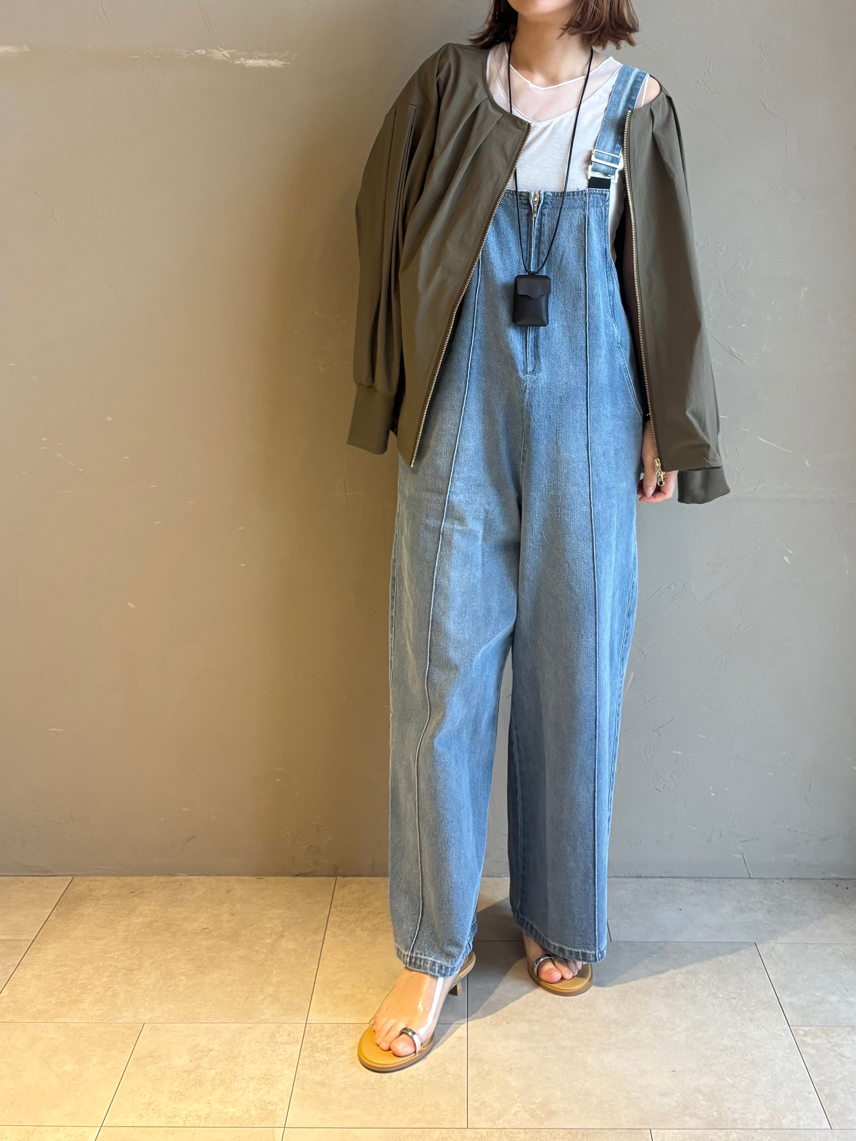 デニムジップサロペット | valance 福井｜レディース セレクトショップ