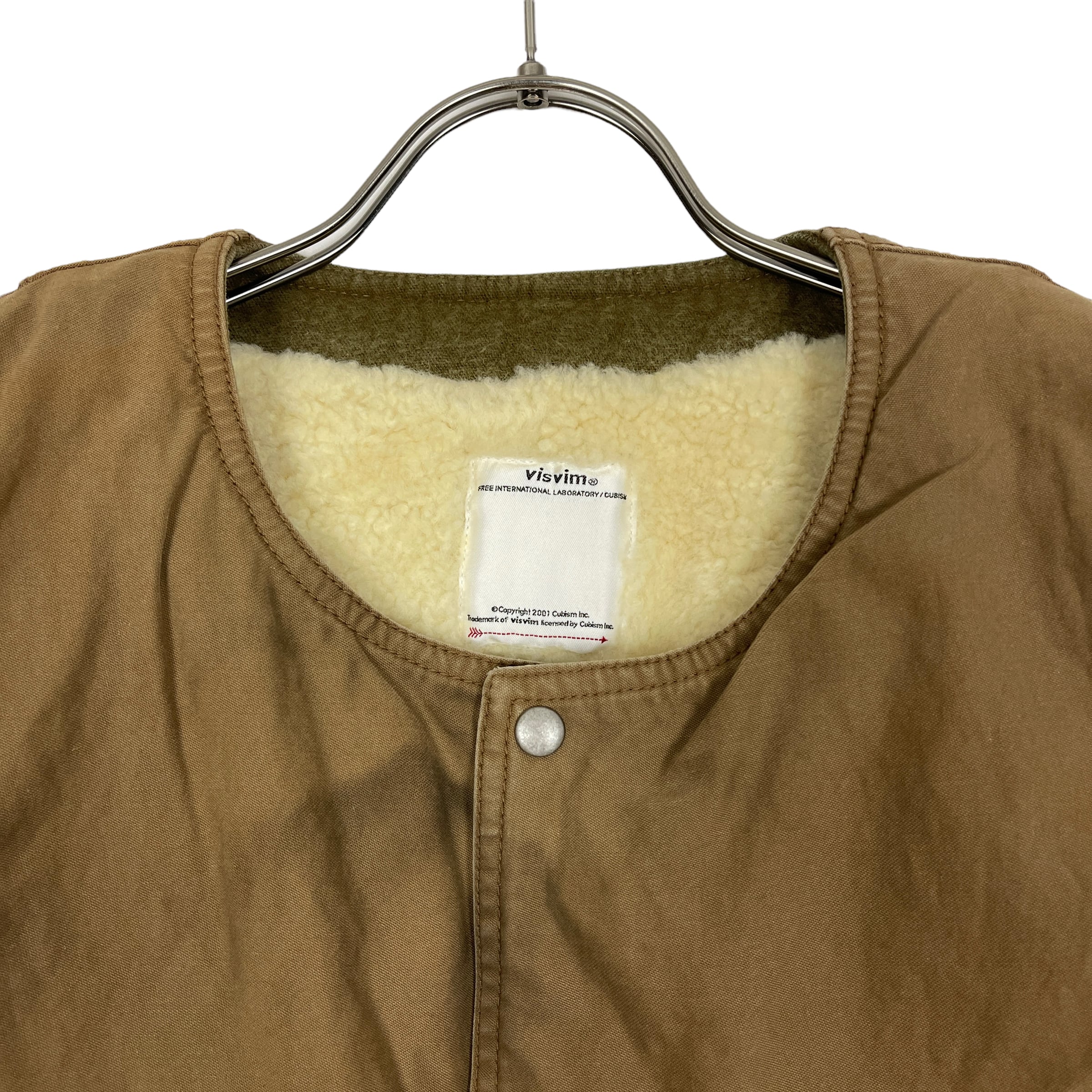VISVIM(ビズビム) SHEEPSKIN VEST 19AW (brown) | command+enter VISVIM(ビズビム) SHEEPSKIN VEST 19AW (brown) | command+enter