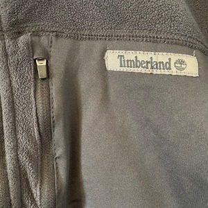 【Timberland】ハーフジップ プルオーバー フリースジャケット ティンバーランド L アメリカ古着