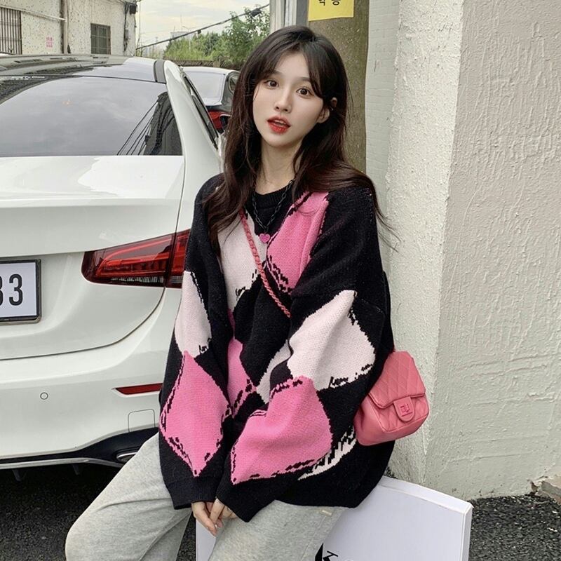 セーター オータムウィンタールーズスタイルスタンダード レトロ スプリング 春物 秋物 冬物 試着室86526246812