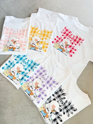 【mapuaコラボ】パラカチェック ラウアエTシャツ ¥6,990×tax