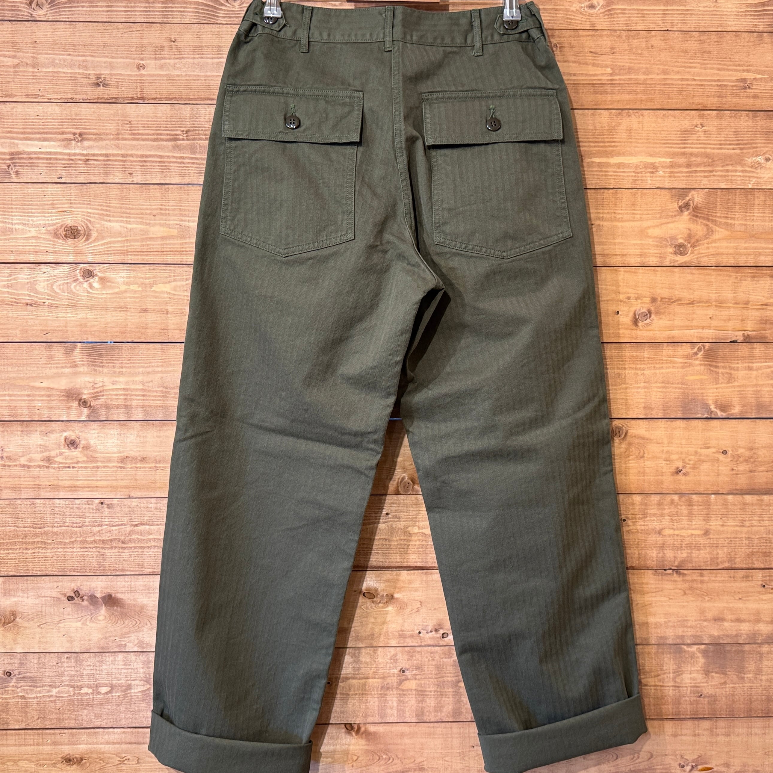 COLIMBO 50'S ARMY UTILITY TROUSERS 