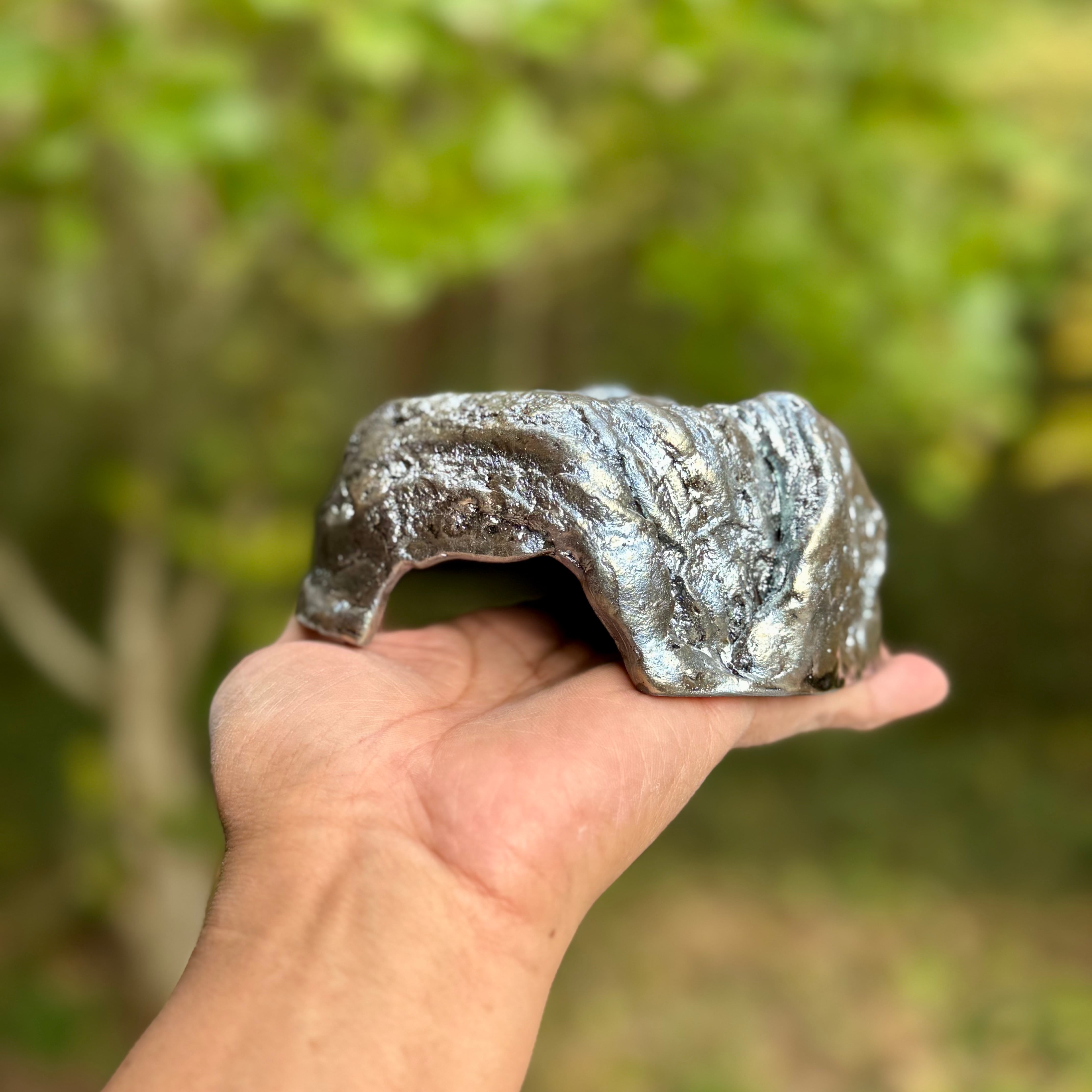 黒銀ウェットシェルター② レオパ、ニシアフ | 矢津田陶房 Ys,ceramic art