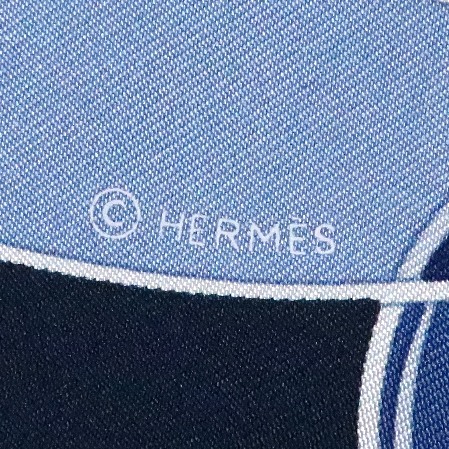 エルメス HERMES/スカーフ カレ90 シャボン玉 bal de bulles 泡 Hロゴ