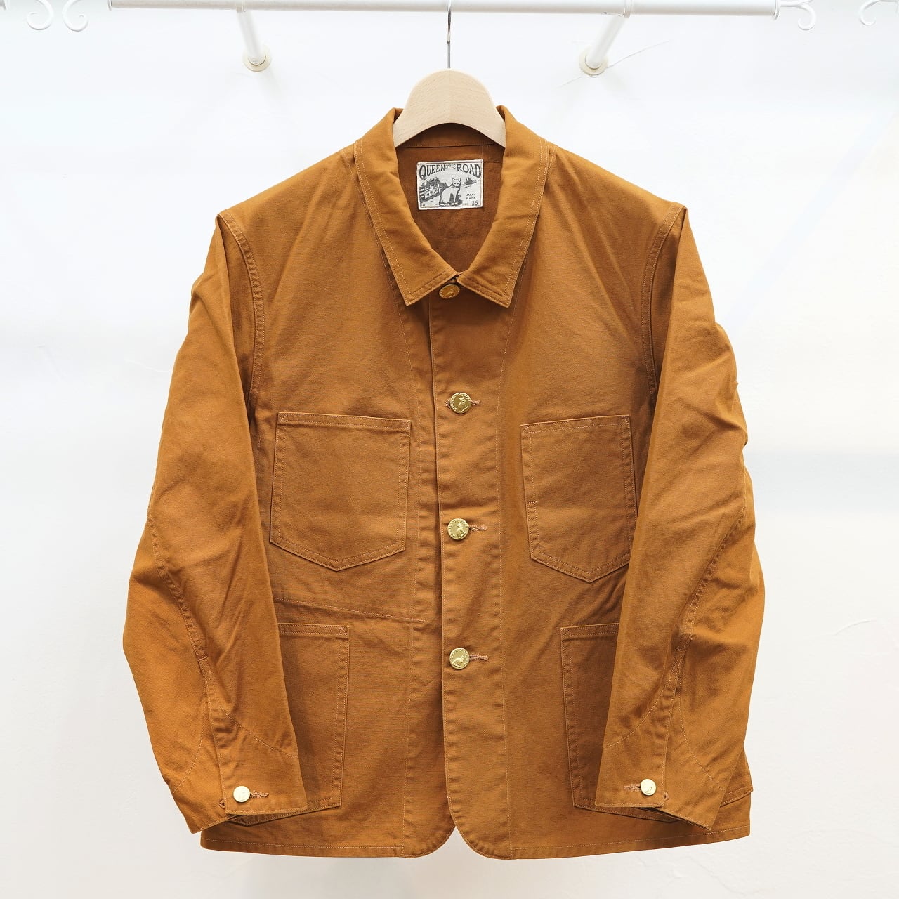 Workers(ワーカーズ) クイーンオブザロード カバーオール ブラウンダック