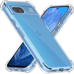 【人気】『全面保護』Google Pixel 8A 用のケース ピクセル8A 用の保護カバー 薄型 TPU材質 『四隅がエアクッション構造』 耐衝撃 エクスペリア ケース スマホケース 黄変防止/滑り止め/擦り傷防止/柔軟/光沢感/軽・薄/透明