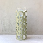 【ガラス】The Wrapped In Leather Vase / Tall