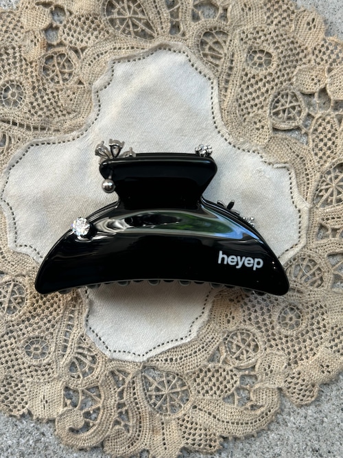 HEYEP  Flower Motif Hair Clip - Medium