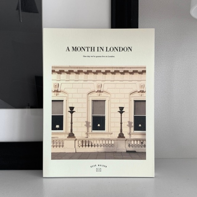 A MONTH IN LONDON DIARY / ア マンス イン ロンドン ダイアリー 万年 手帳 2022 韓国 雑貨