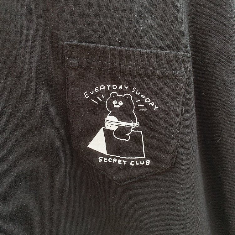 EVERYDAY SUNDAY△SECRET CLUB Tシャツ | EVERYDAYSUNDAY
