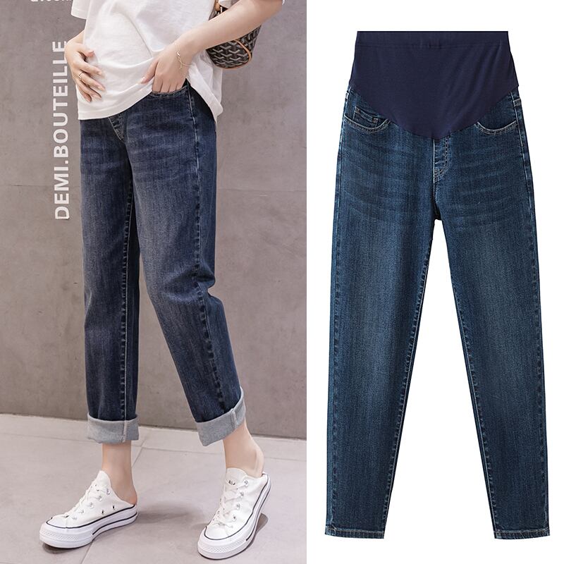 【新作】【送料無料】 8920＃マタニティ服春秋スリミングウエストマタニティジーンズ伸縮性ウエストマタニティパンツ エラスティック スプリング 春物 オータム 秋物 AL expec333058606333