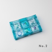 < YURIKO ETO > カードケース - blue