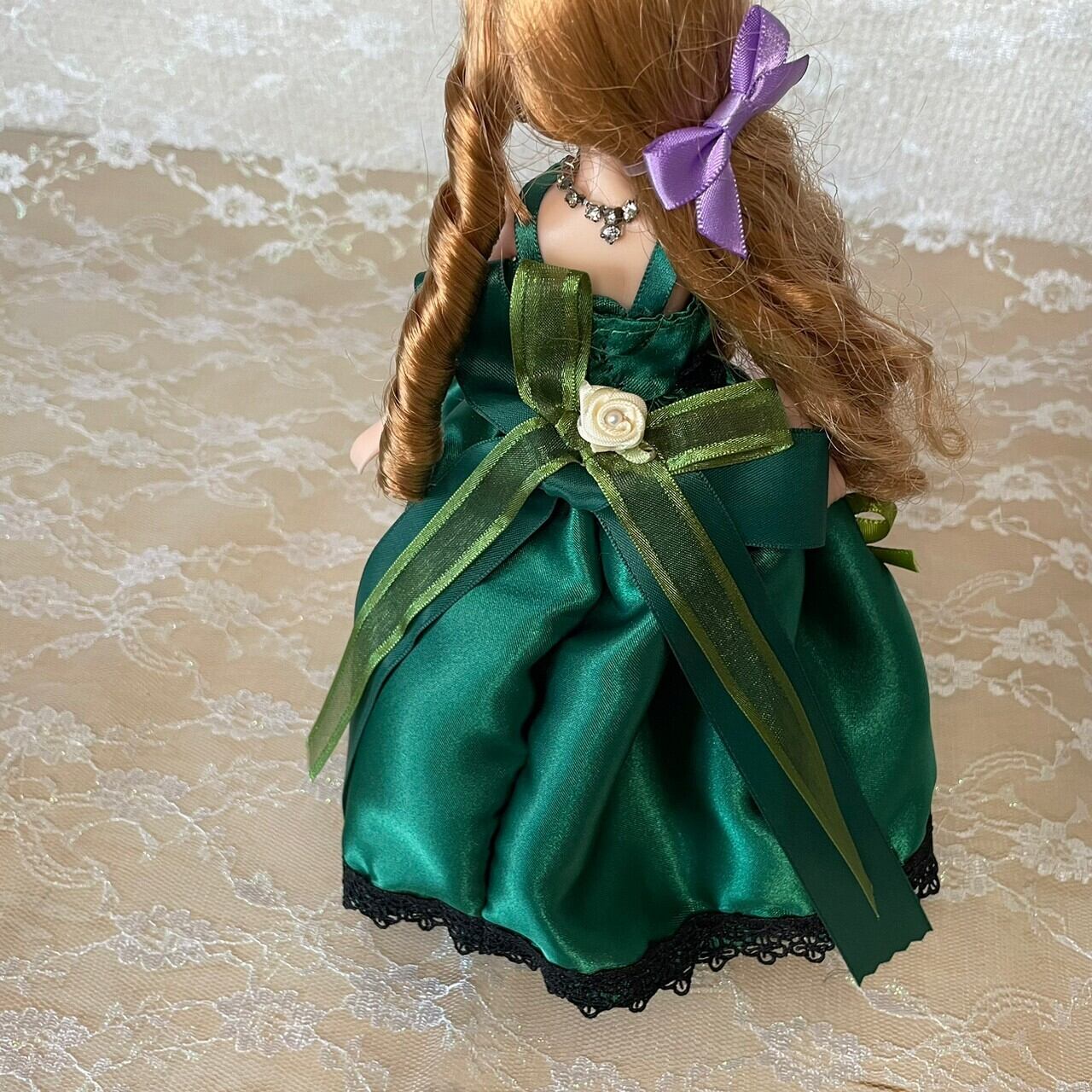 クリスマスシリーズ】クリスマスグリーンのクラシカルドレス