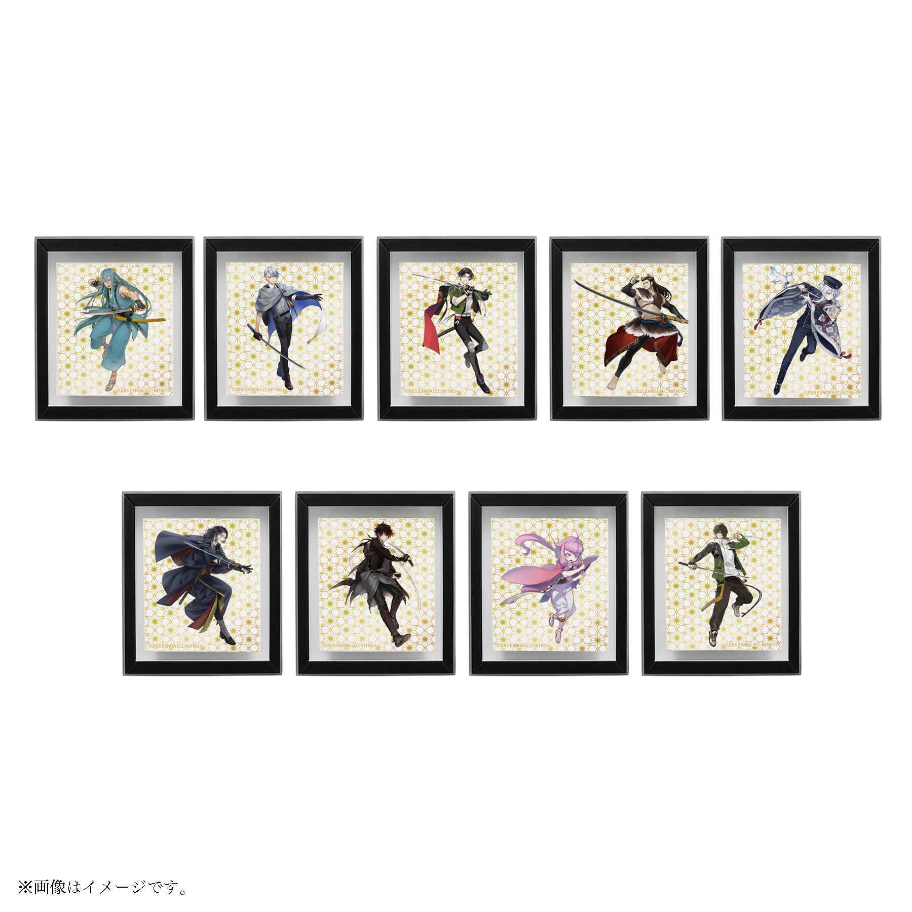 美術品・絵画・戦国騎馬軍団・額入り 悪けれ