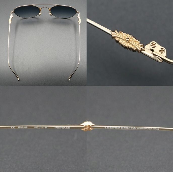 CHROME HEARTS クロムハーツ サングラス PAIRASS フローラルクロス