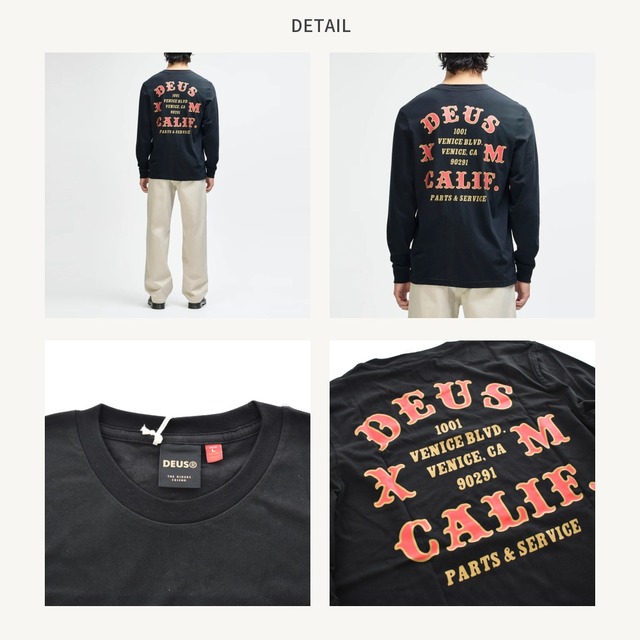 デウス エクス マキナ Deus ex Machina クイック ストライク 長袖Tシャツ QUICK STRIKE LS TEE D263MLT351