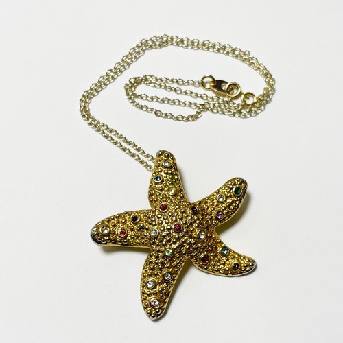 Vintage IVANA Starfish Pendant Top/Brooch