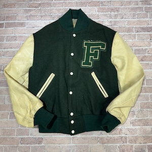 1970s DEER FOOT STADIUM JACKET