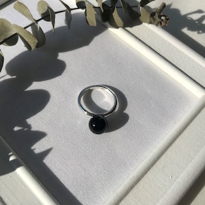 "sphere" ring (SILVER)