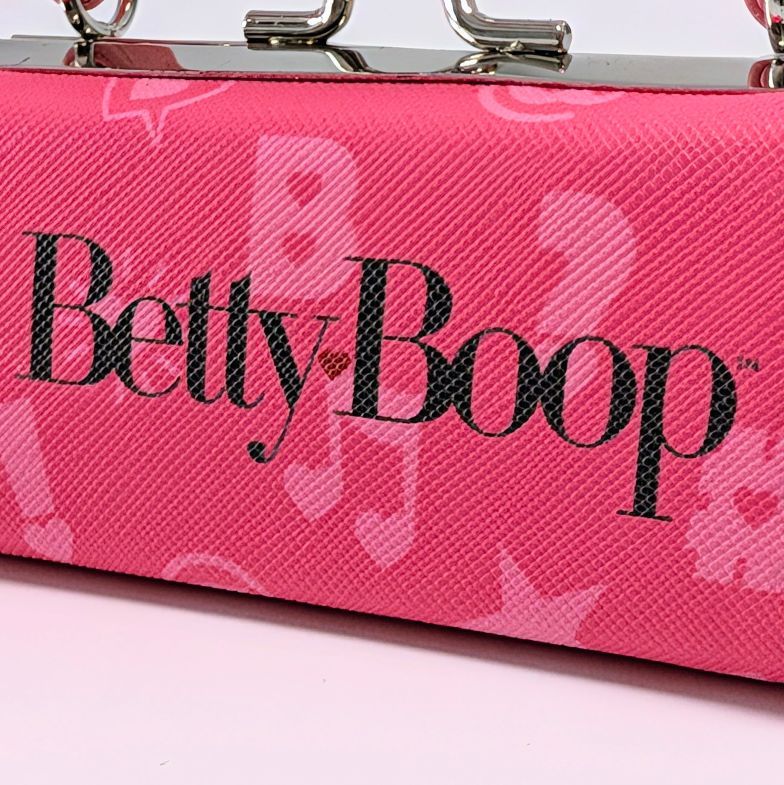 ✨️❦カバンに付けたら超ラブリー❦✨️【 Betty Boop ベティー・ブープ 】『PINK』ミニ パース / ミニポーチ / ピルケース / コスメ / 小銭入れ〚アメリカン雑貨 アメトイ〛