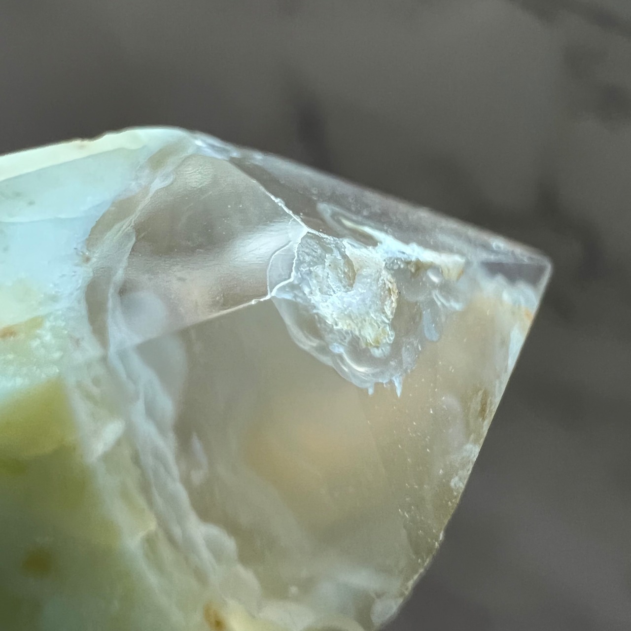 グリーンフラワーアゲート タワーT29*天然石インテリア*パワーストーン*天然石置き物