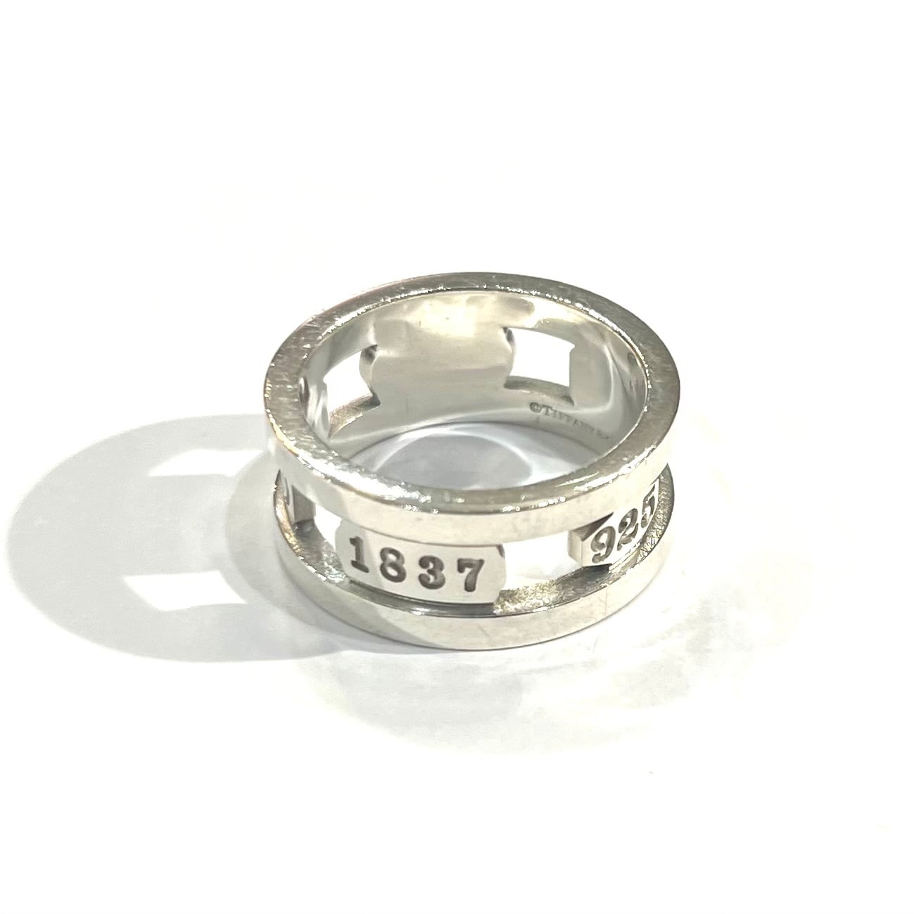 希少【TIFFANY&CO.】【17号 】2584 T&COオープンエレメント ボリューム