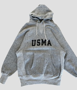 -Champion- Vintage 70s M USMA Reverse Weave Hoodie made in USA
