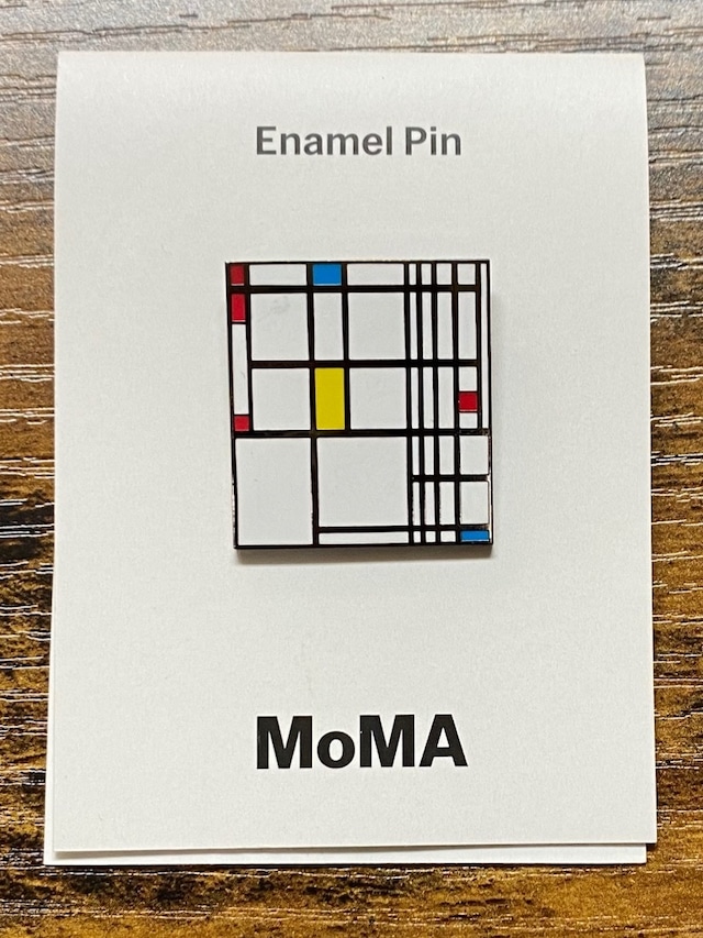 ENAMEL PINS "Pier Mondrian"