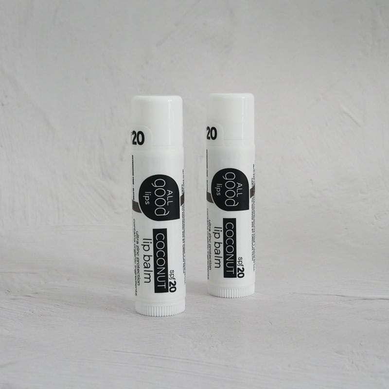 All Good 日焼け止めリップバーム SPF20 / ココナッツ