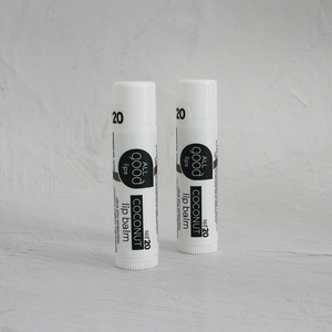 All Good 日焼け止めリップバーム SPF20 / ココナッツ