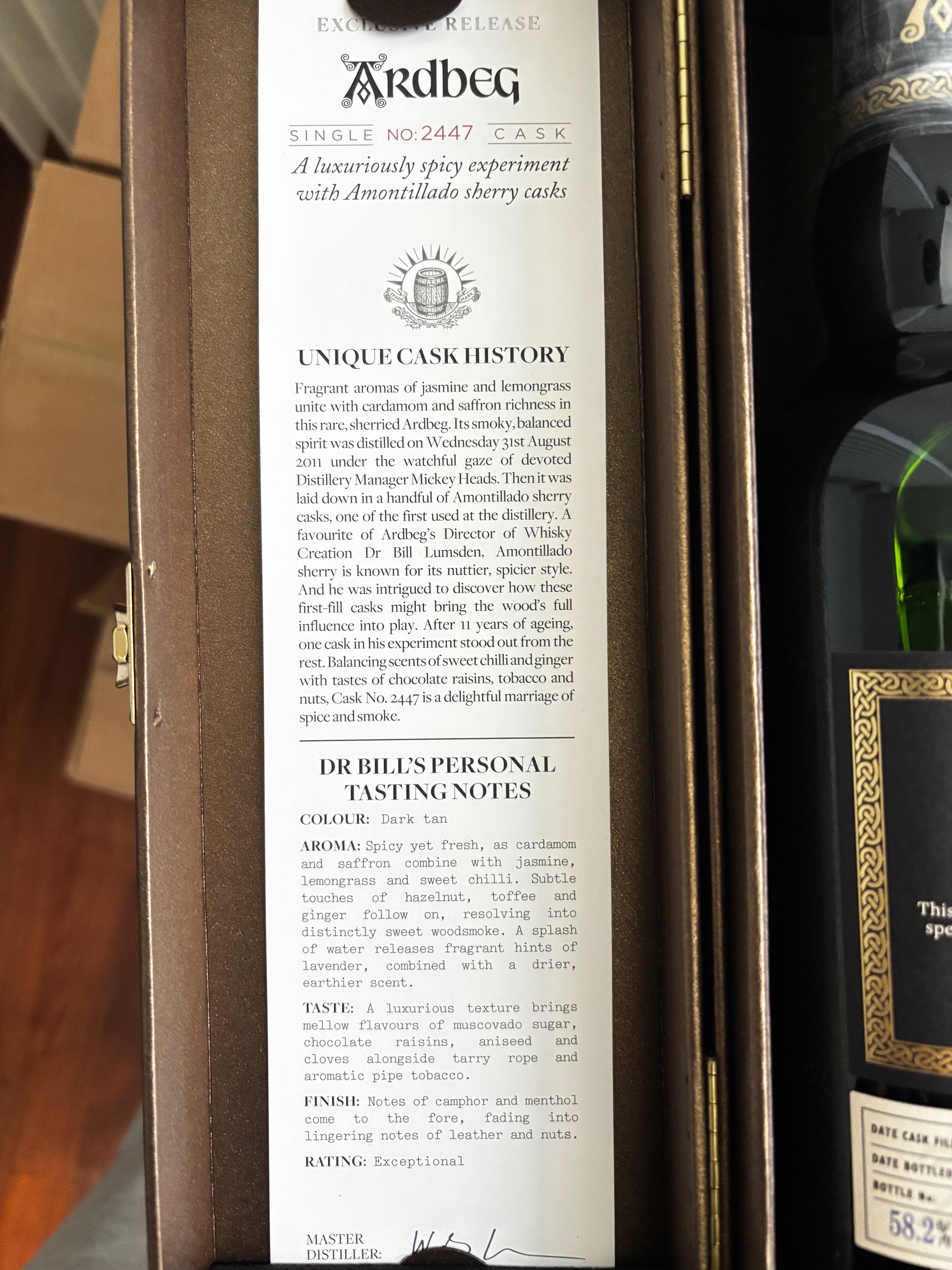 Ardbeg Single Cask アードベックシングルカスク 限定品 アードベッグ シングルカスク 2011/2023 アイラフェス2023 1stフィル