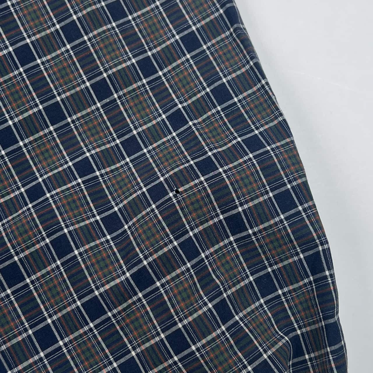 Papas パパス チェック 長袖シャツ M/マルチ メンズ