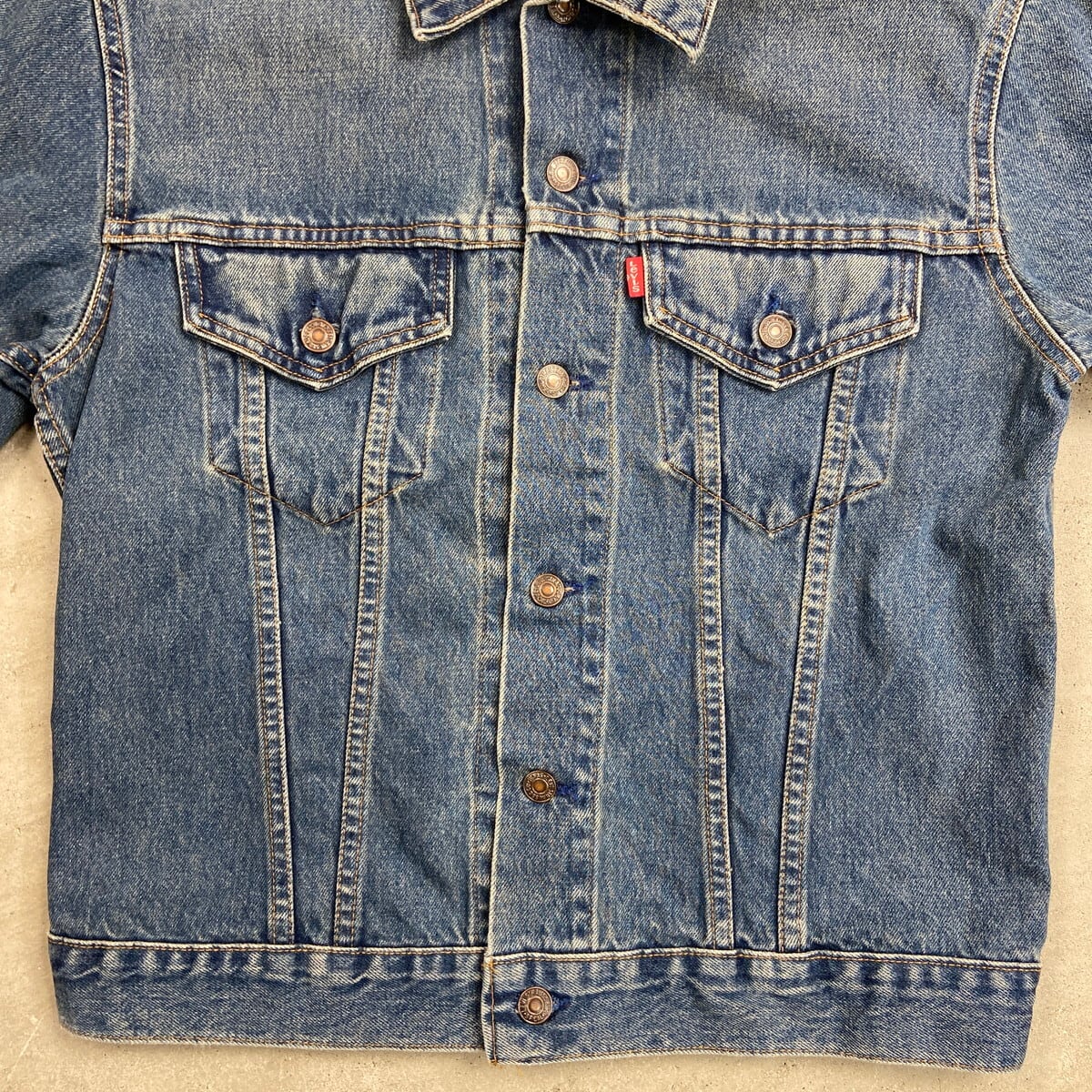 90年代 USA製 Levi's リーバイス 70505 0217 デニムジャケット 4th