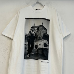 00s STUSSY used s/s tee SIZE:L S3