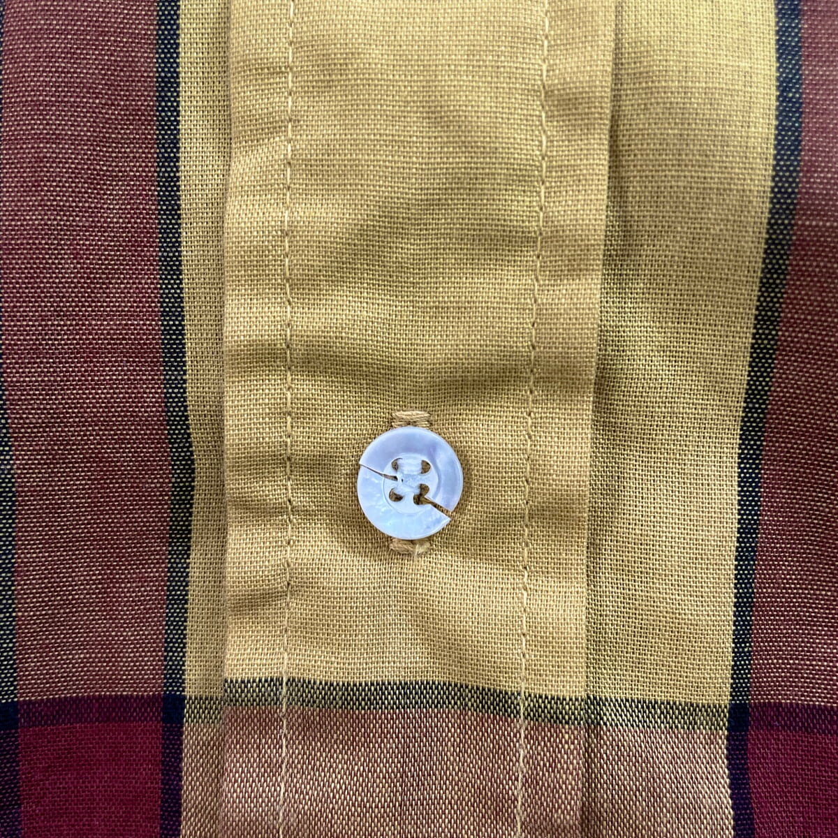 60年代 TOWNCRAFT タウンクラフト チェックシャツ メンズM 古着 60s