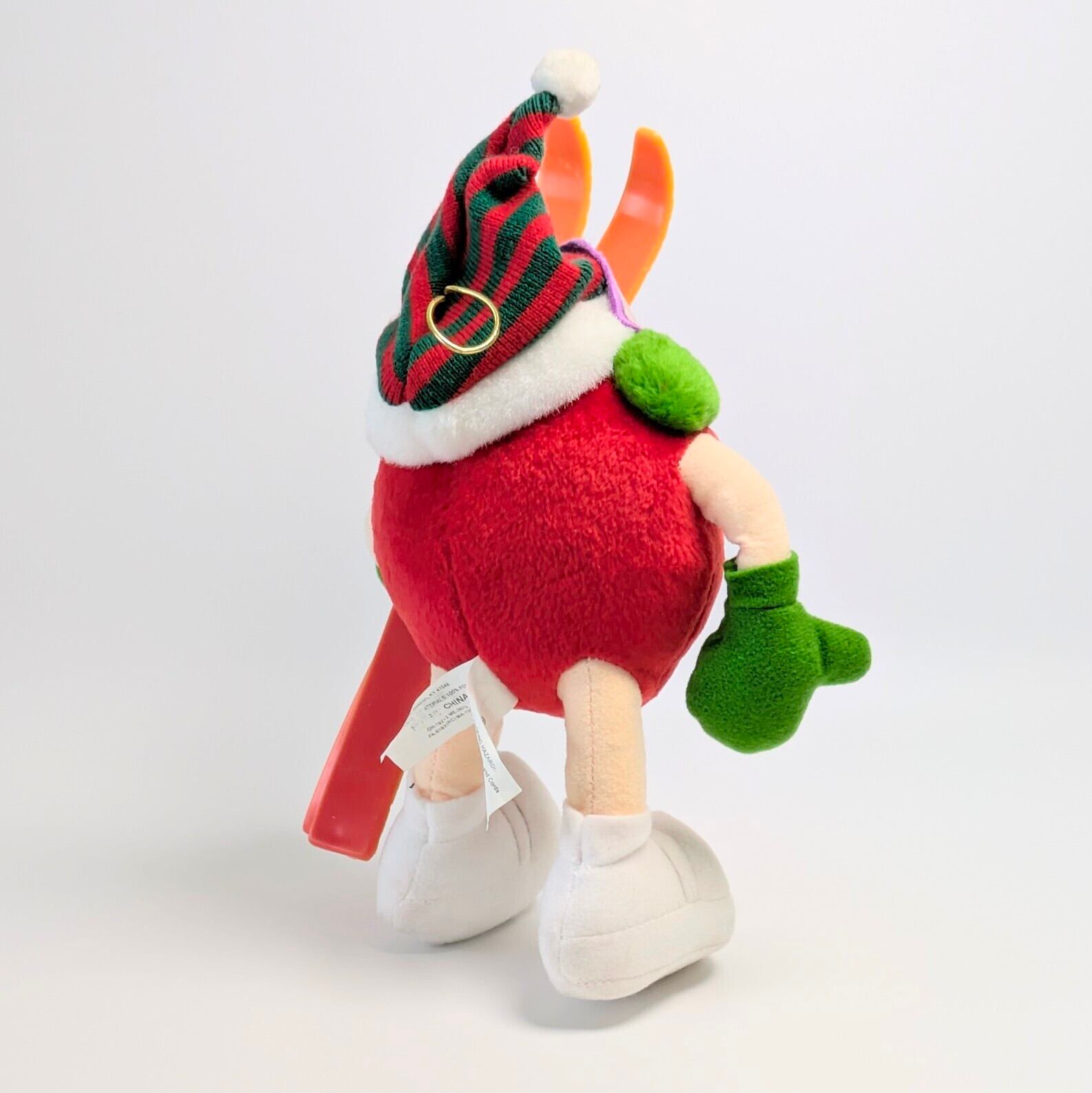 ☆ VINTAGE 2002 ☆【 m&m's( エムアンドエムズ )】 『スキーヤー / ski 』 PLUSH TOY / プラッシュ / ぬいぐるみ / VINTAGE / ビンテージ 〚アメリカン雑貨 アメトイ〛