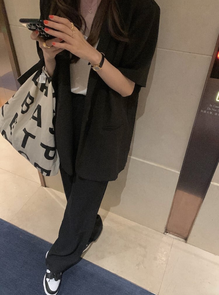 サマールーズ薄手ロングカジュアルパンツ 夏物 モンロー28831320002