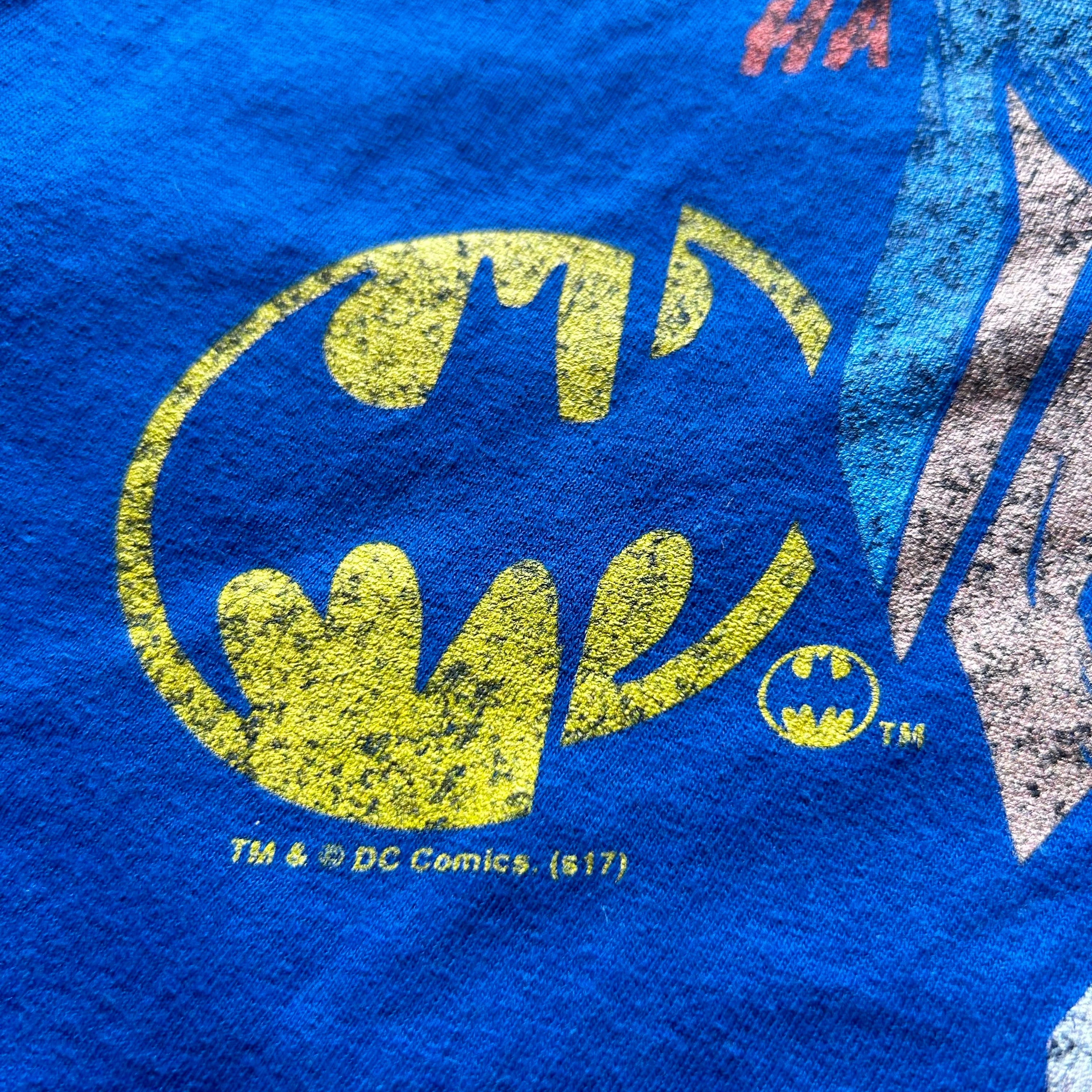 BATMAN ＆ JOKER Print T-Shirt バットマン アンド ジョーカー プリント Tシャツ アメコミ キャラ ヴィラン  ＃505106 kapre