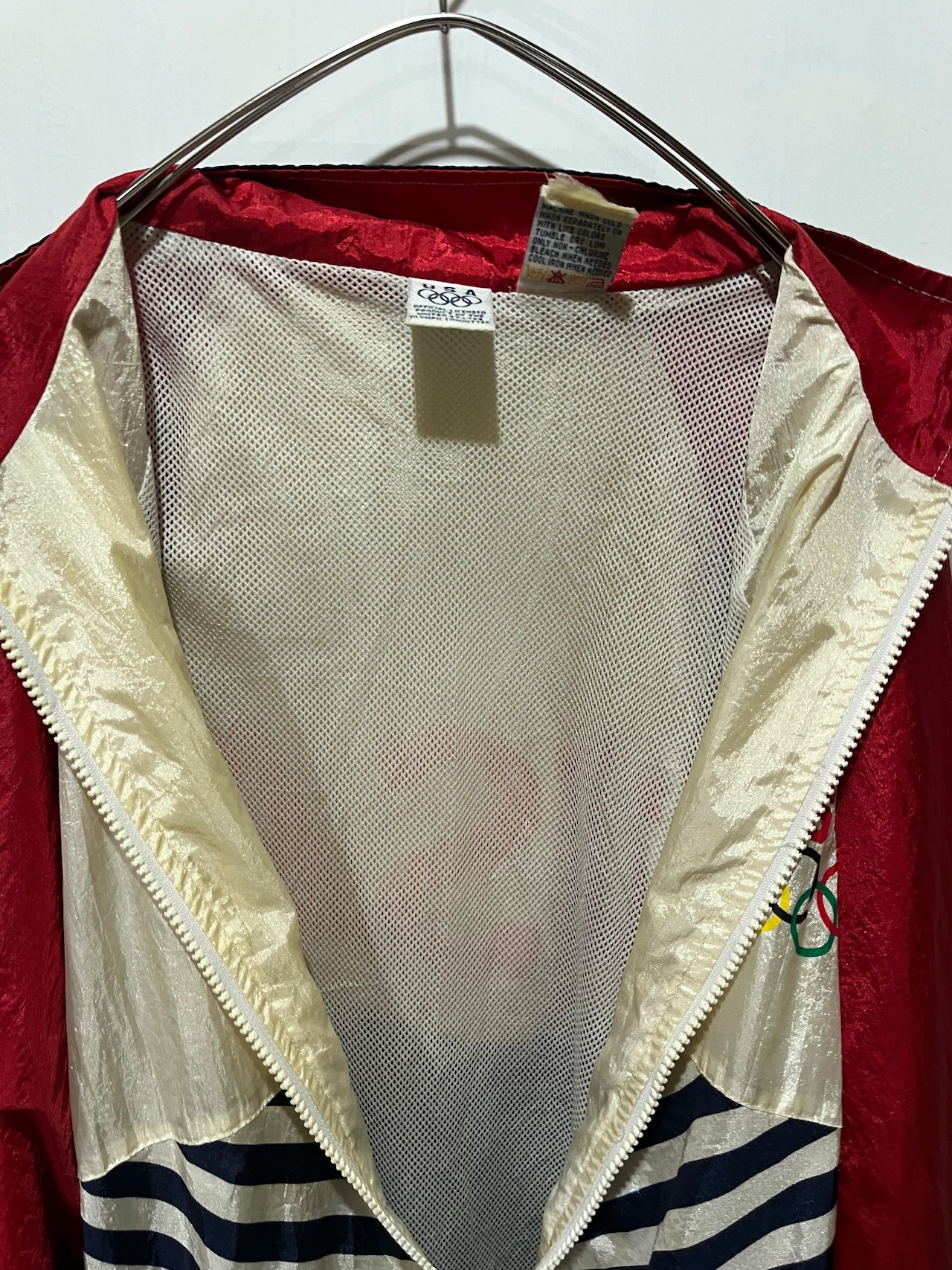 90's Olympic Licensed Product Nylon Jacket【M】