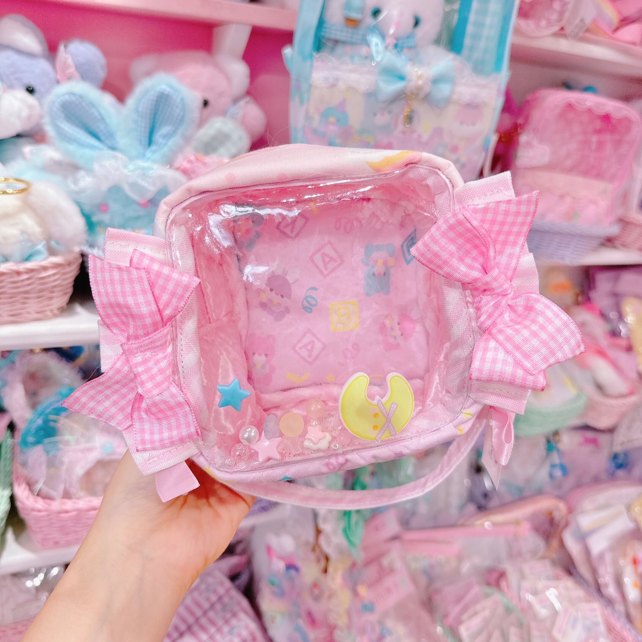 【F1】65-19キャンディ型ぬいぐるみポーチ