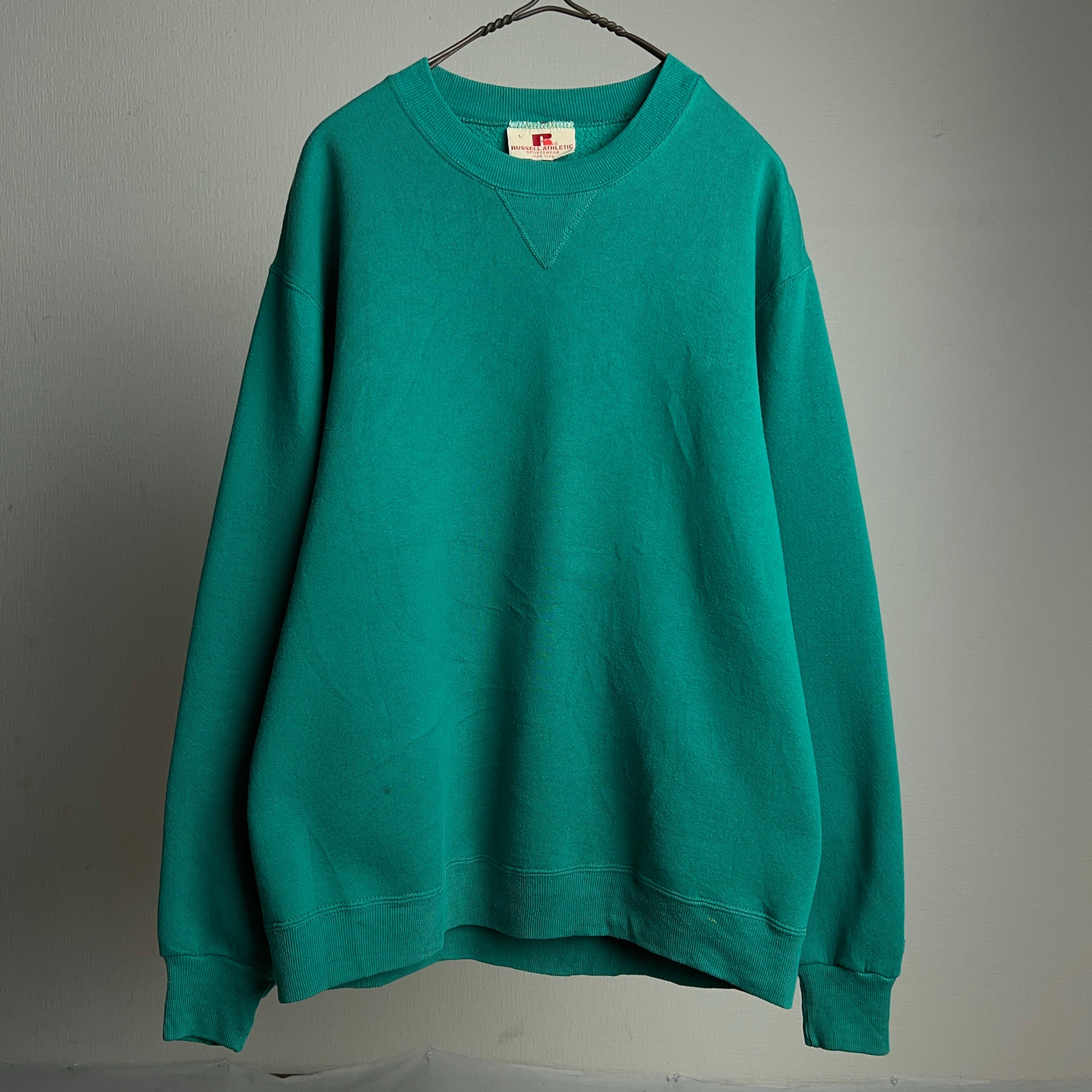 80's RUSSELL ATHLETIC Blank Sweatshirt USA製 SIZE L 80年代 80's RUSSELL ATHLETIC Blank Sweatshirt USA製 SIZE L 80年代