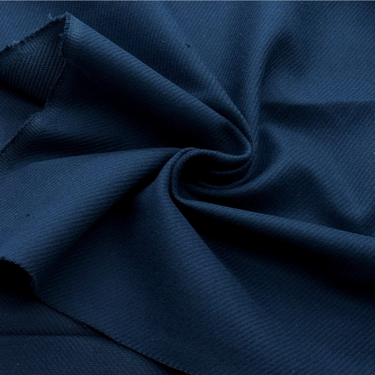 ★TB935◆1.6m◆綿100%弱起毛斜め織り生地◆ネイビー