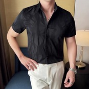 short sleeve v neck shirt 00306