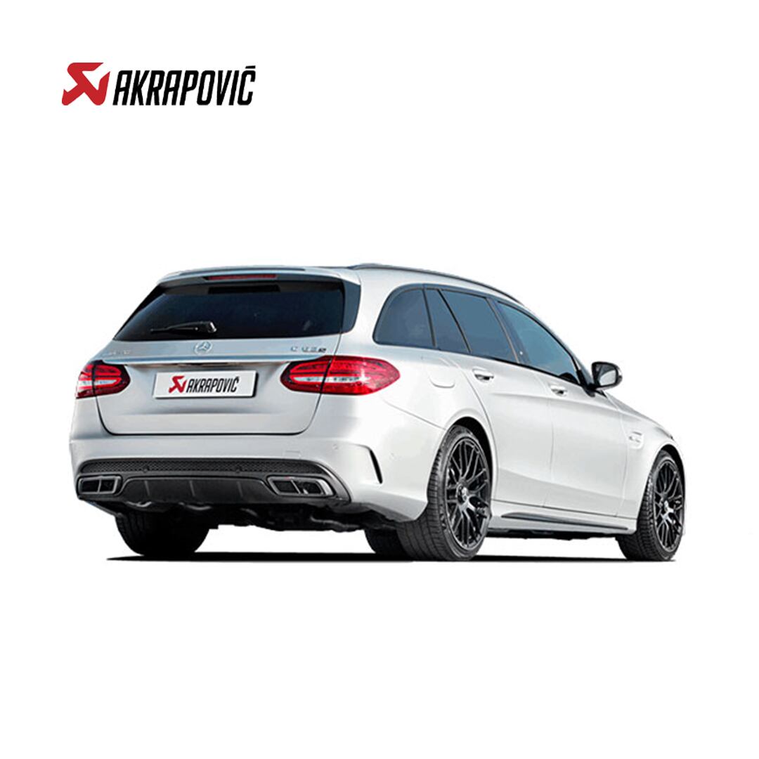 AKRAPOVIC MERCEDES-BENZ / メルセデスベンツ AMG C63 Estate (S205) 2015- Evolution Line (Titanium)