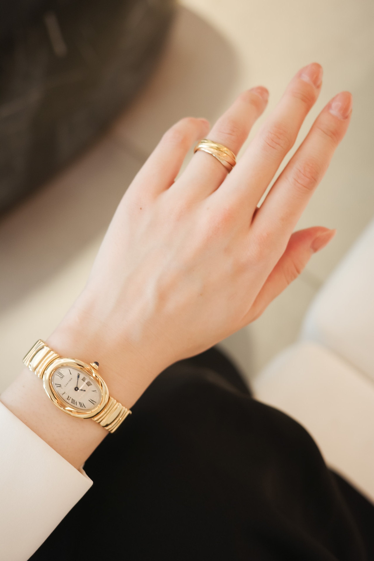 カルティエ ベニュワール SM ゴールド