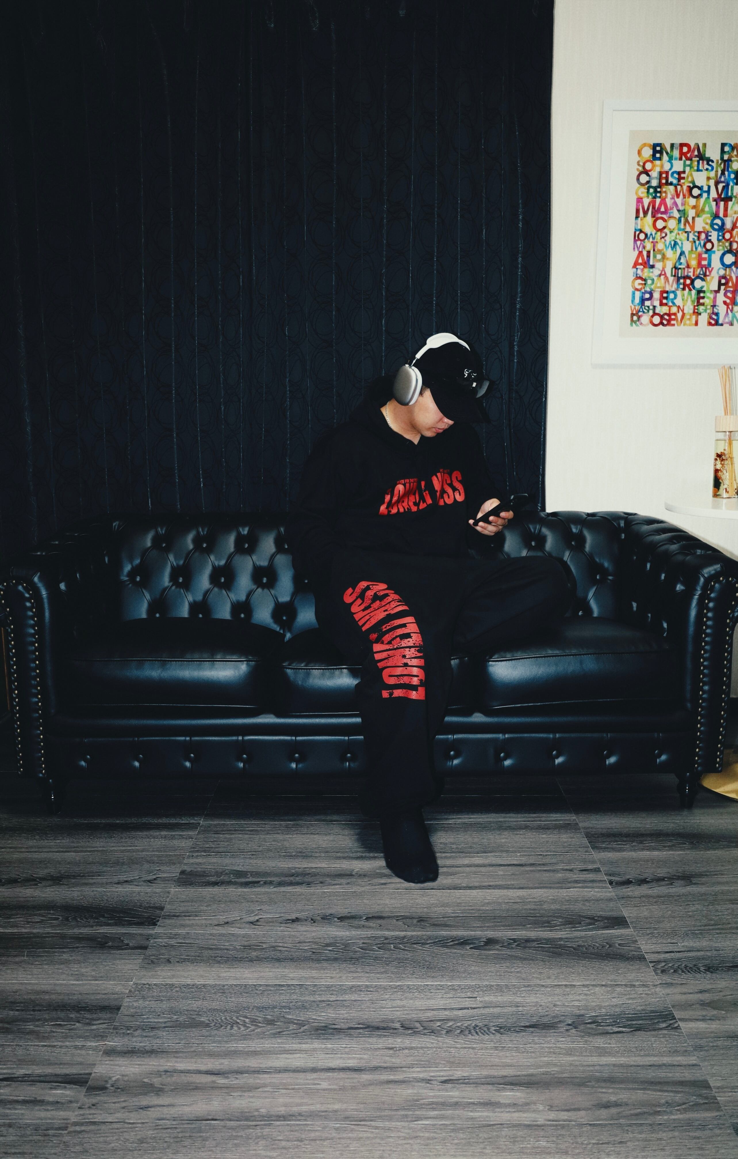 Loneliness setup (black) | homiesunity_official store