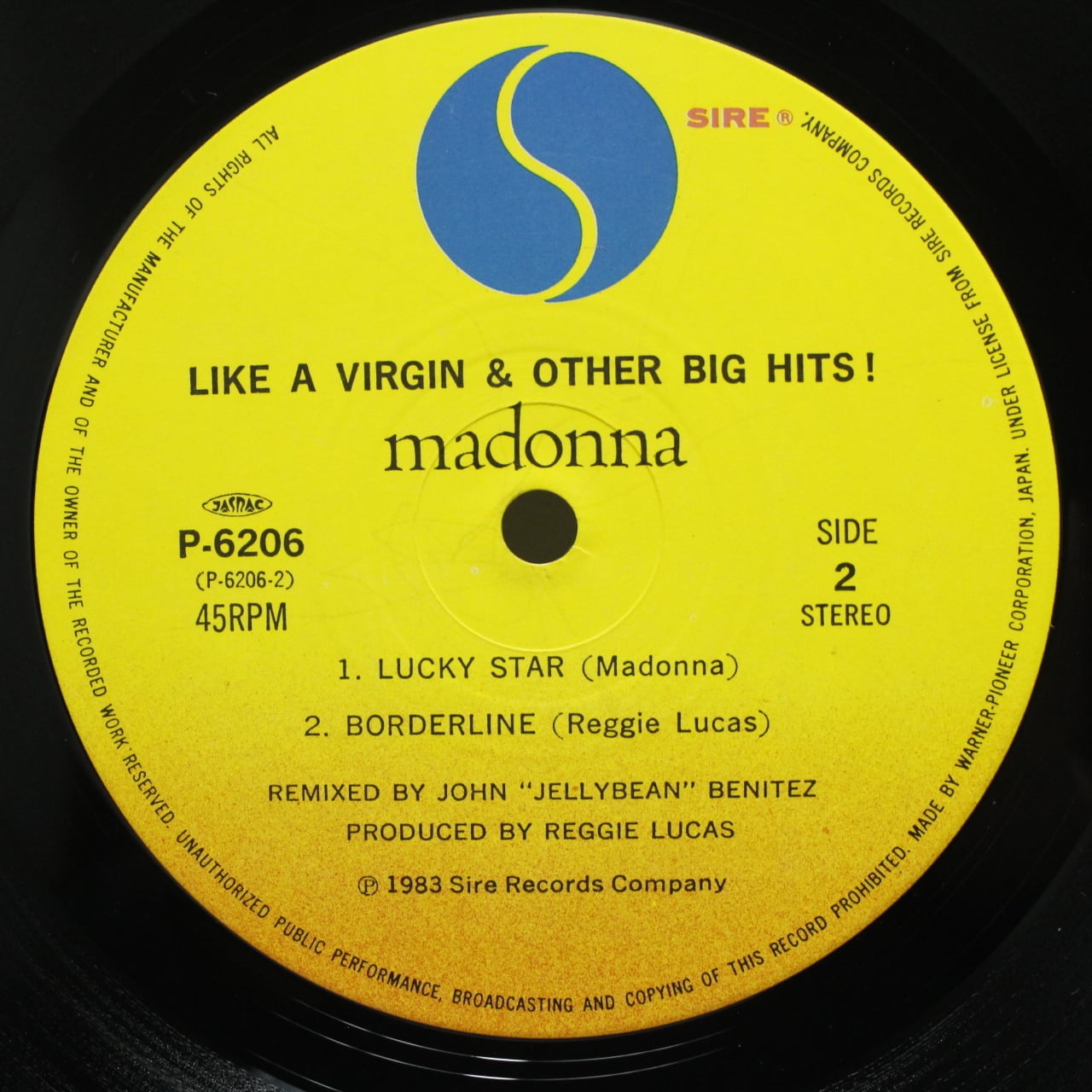 Madonna / Like A Virgin & Other Big Hits! [P-6206] - 画像4