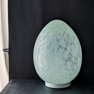 Egg Lamp by Verrerie de Vianne France 1970s