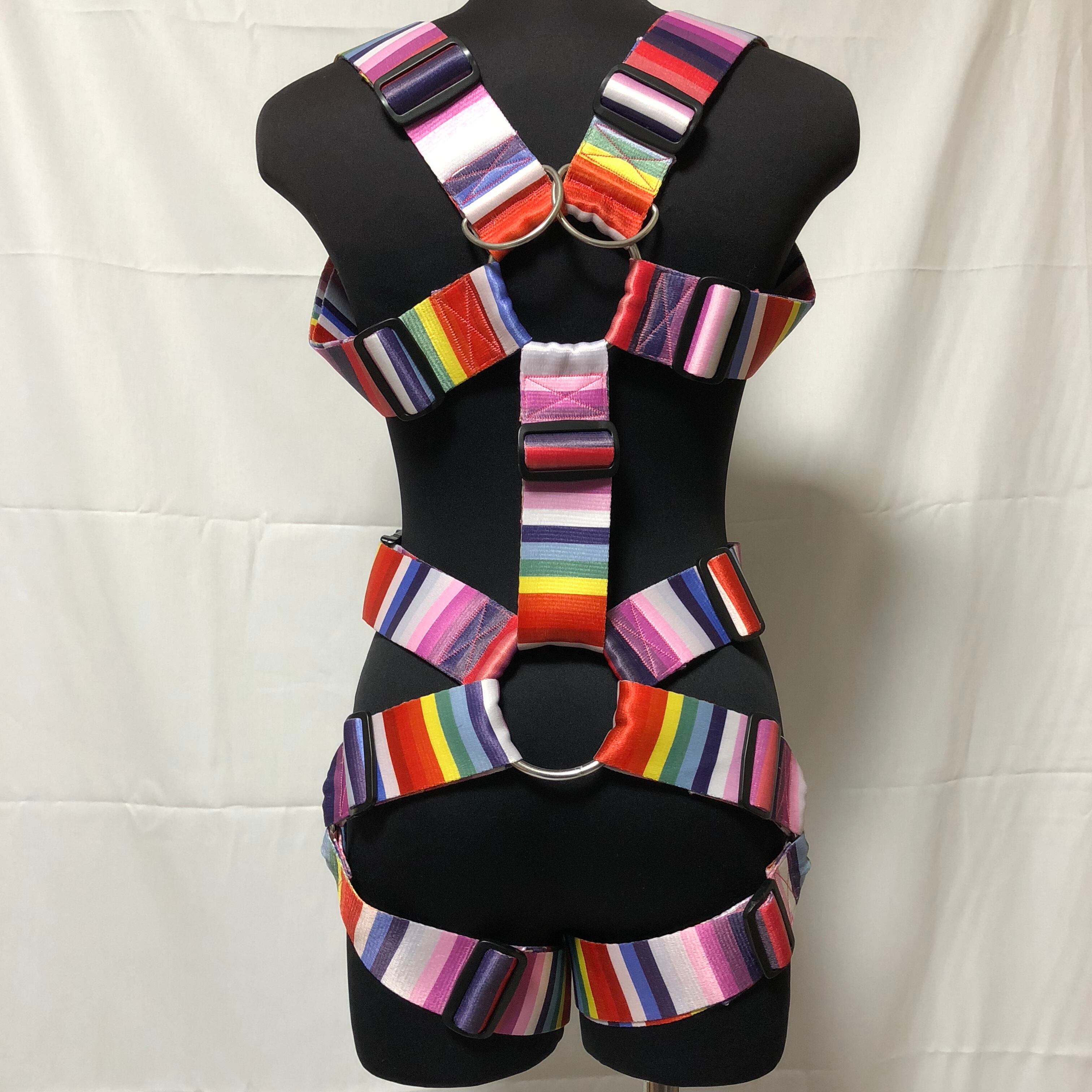 フルハーネス 虹色 50mm幅