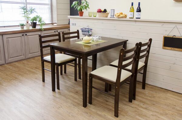 TORINO ダイニングテーブル 110×70 NA/WAL | 雑貨shopGran